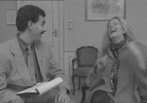 Borat learns how to flirt